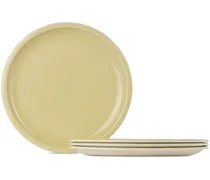 Yellow Cantine XL Plate Set, 4 pcs
