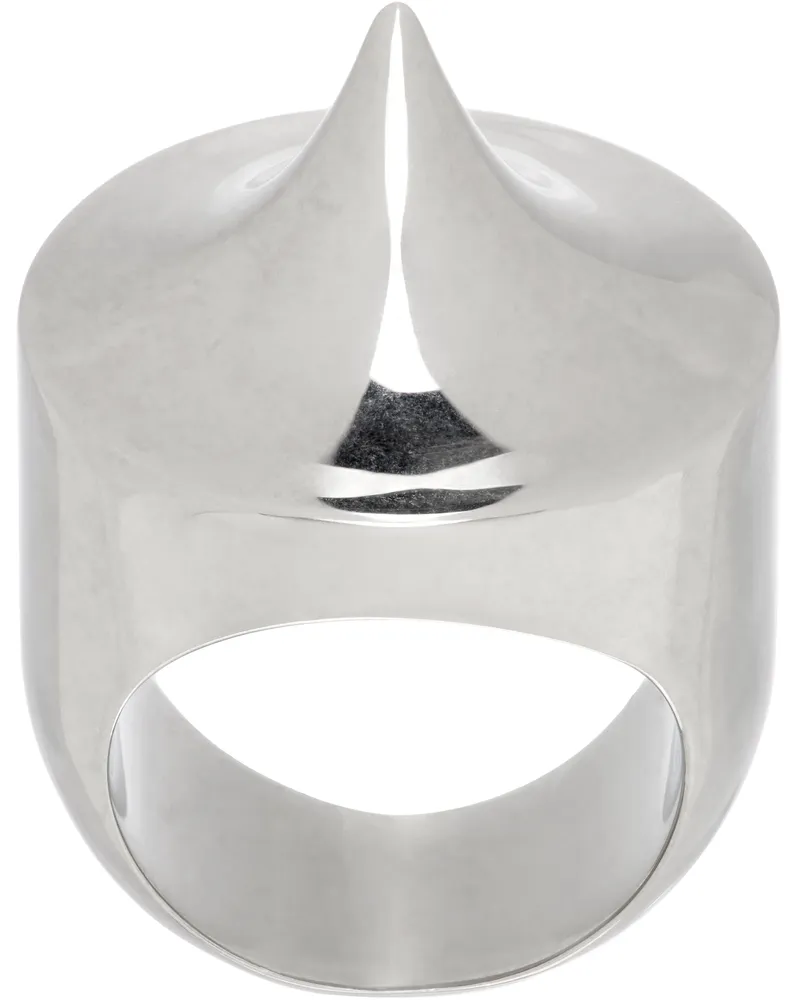 Hugo Kreit Silver Toupie Ring Silver