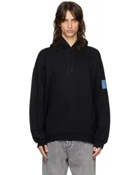 N.HOOLYWOOD Black Drawstring Hoodie Black