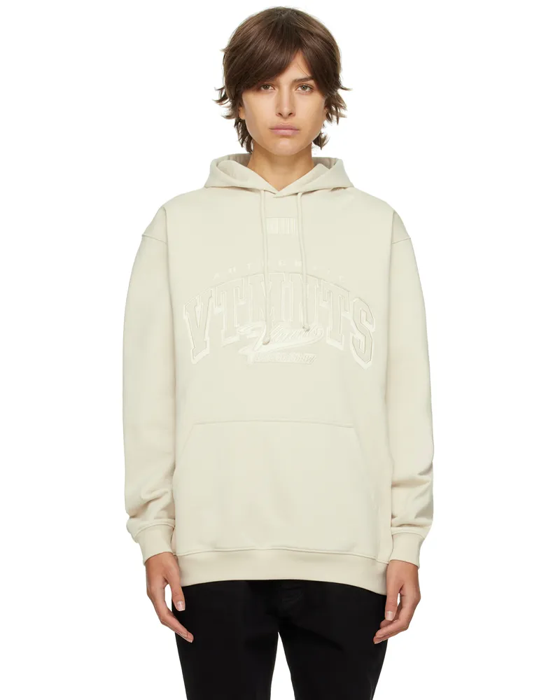 VTMNTS Off-White College Hoodie Off