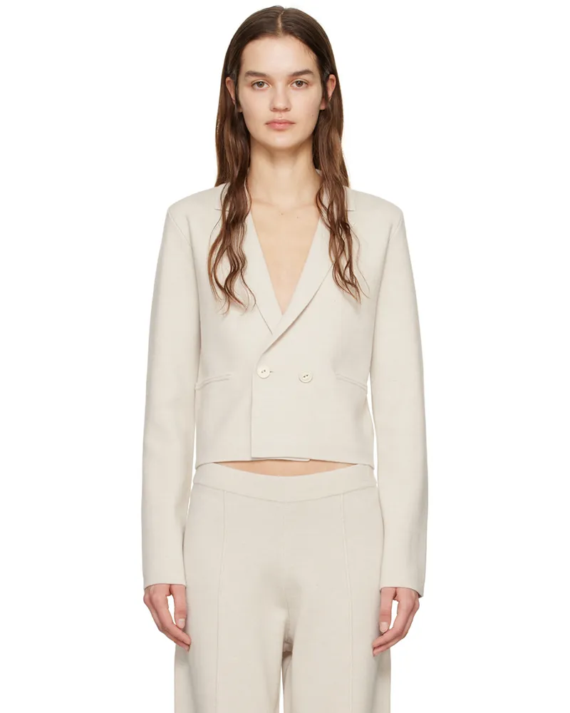 Rag & Bone Off-White Joy Blazer Ivory
