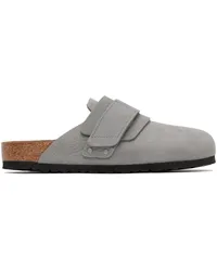 Birkenstock Gray Regular Nagoya Slip-On Loafers Desert