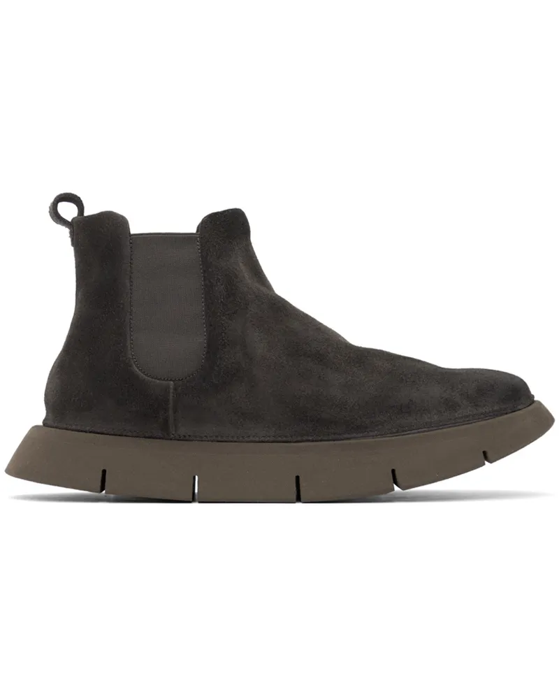 Marsèll Gray Intagliata Beatle Chelsea Boots 612