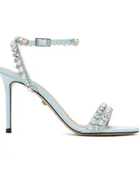 Mach & Mach Blue Audrey 95 Heeled Sandals Sky