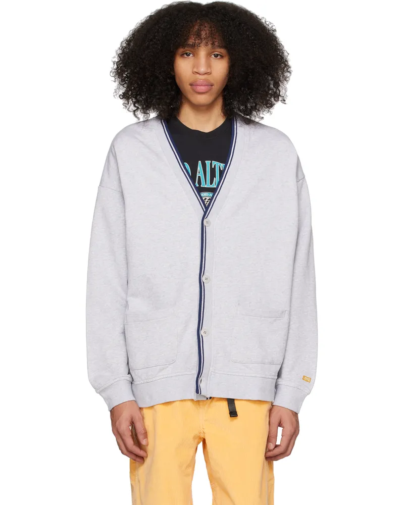 Levi's Gray Relaxed Cardigan Light
