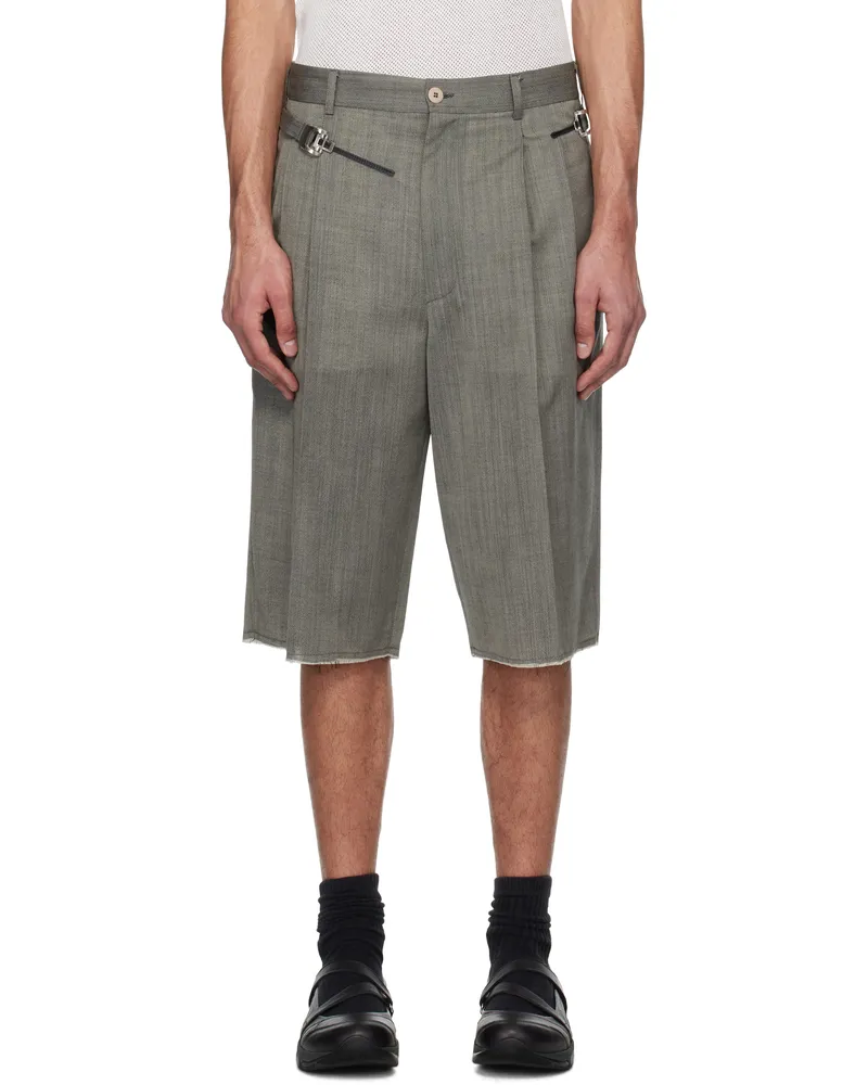 Magliano Gray Regolatore Shorts 43