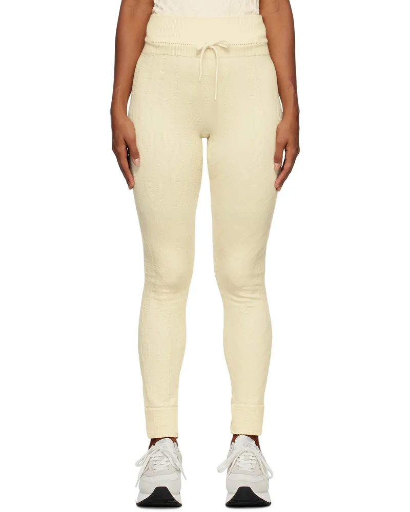 OTTI Off-White Cable Sport Leggings 21708301
