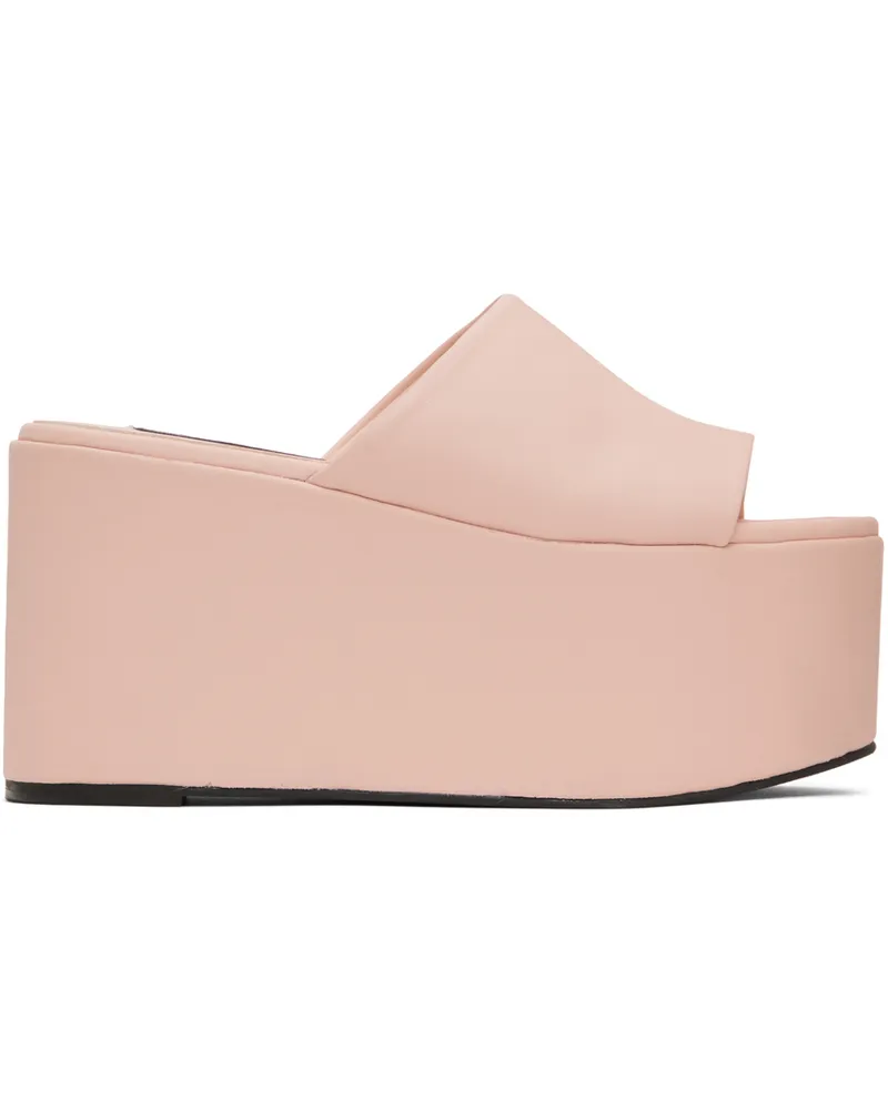 Simon Miller Pink Tommy Edition Platform Sandals Tommy