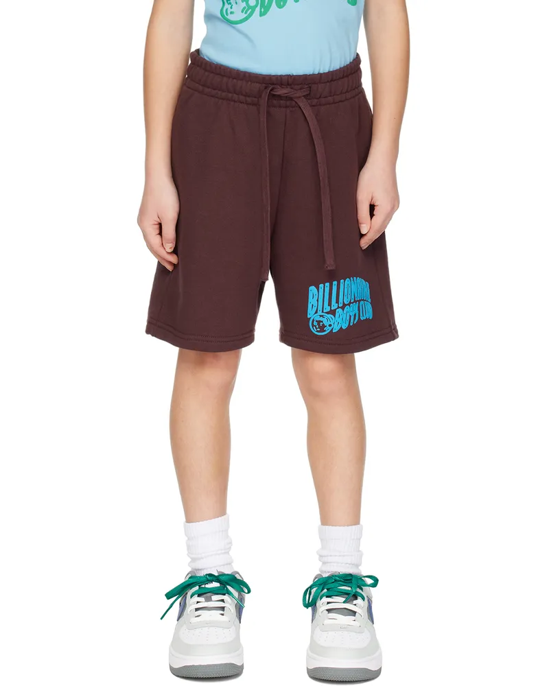 Billionaire Boys Club Kids Brown Drawstring Shorts Brown