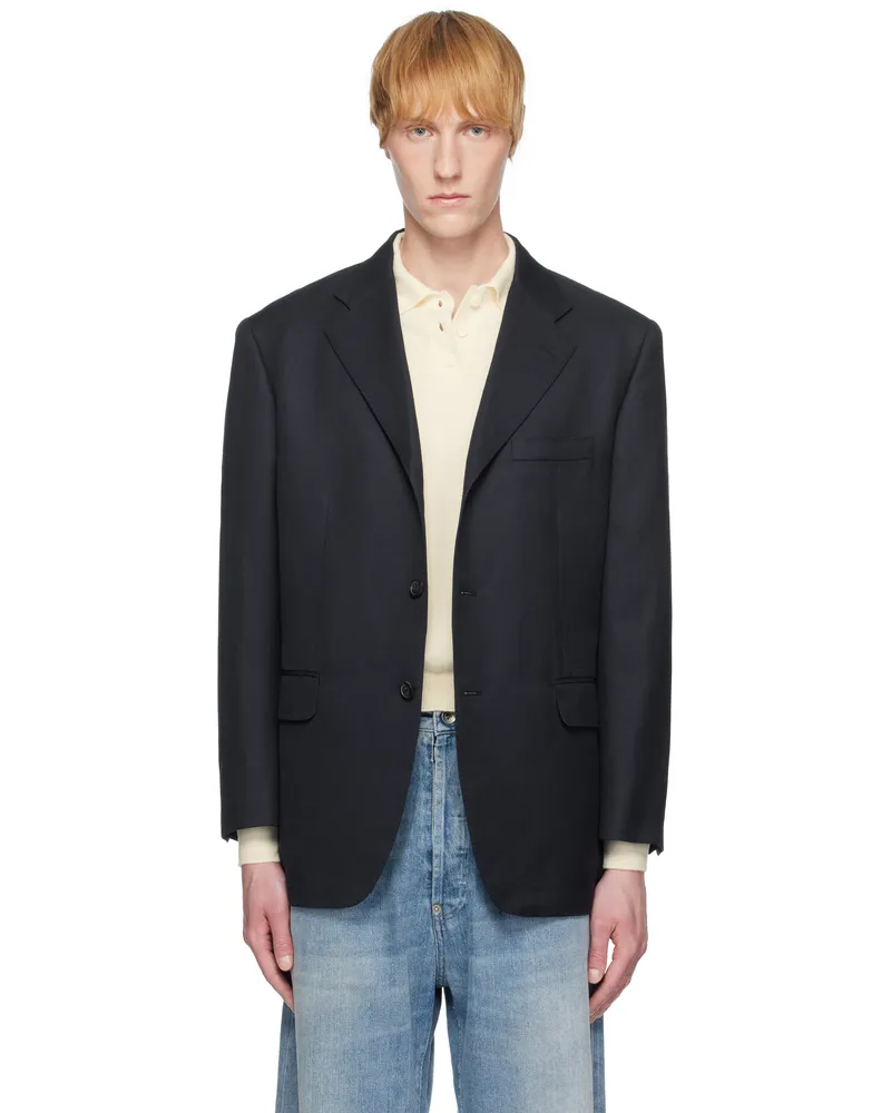 Maison Margiela Navy Work-In-Progress Blazer 511