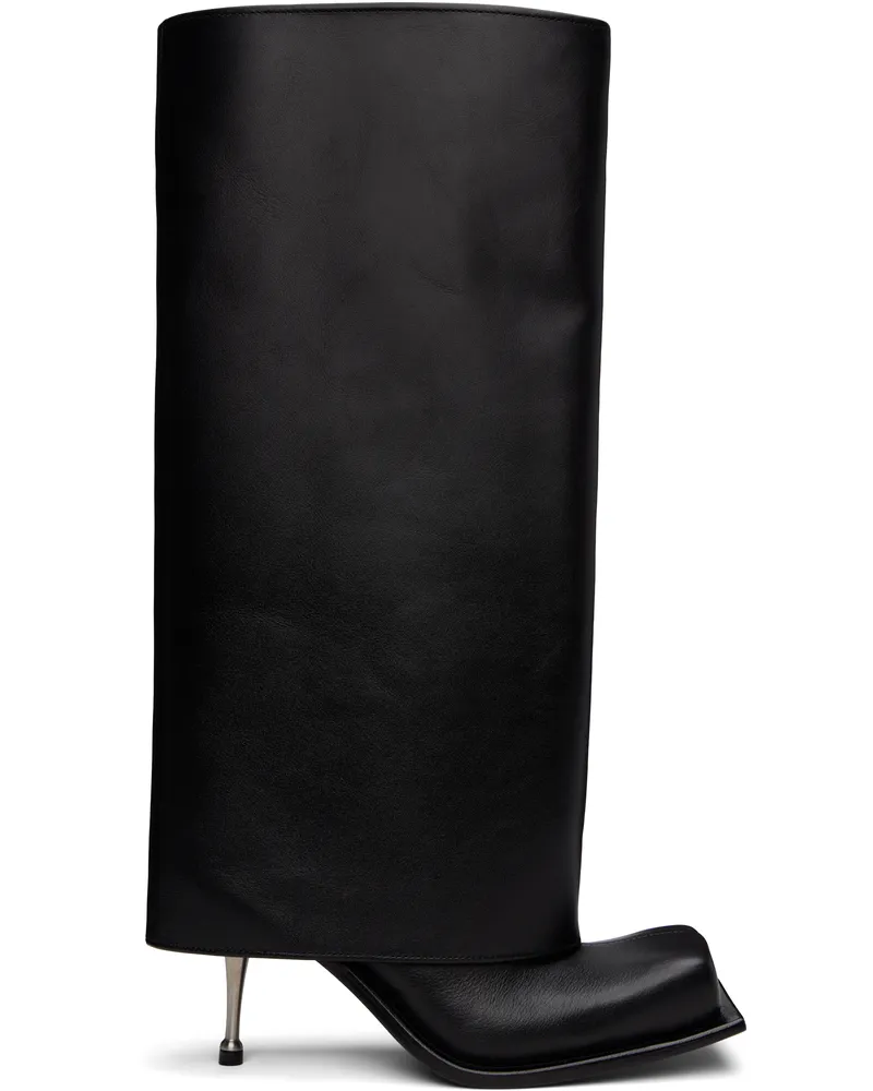 Fidan Novruzova Black Iman Tall Boots Black