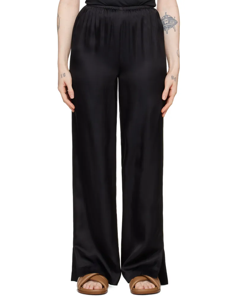 Anine Bing Black Aden Trousers Black