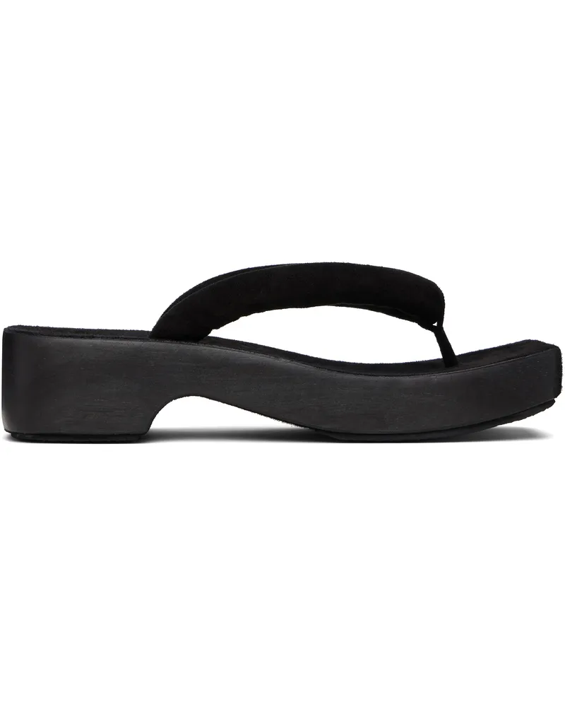 Lauren Manoogian Black Zori Sandals B01