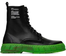 Black & Green 1992 Boots