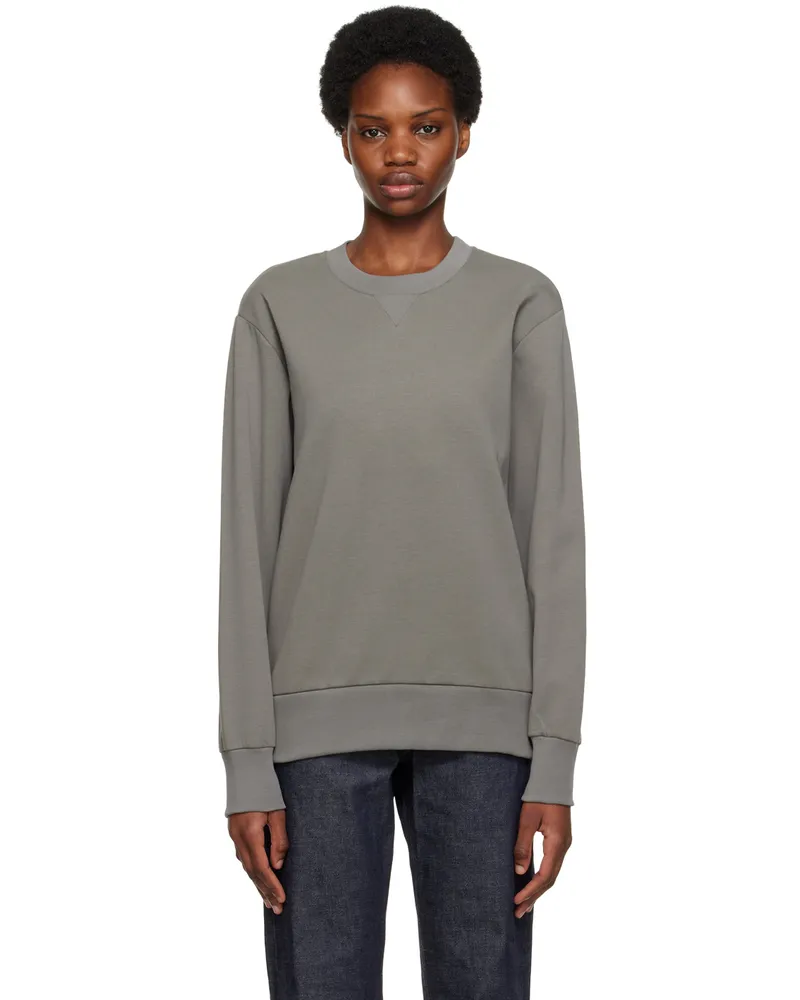 A.P.C. Khaki Duck Sweatshirt Jaa