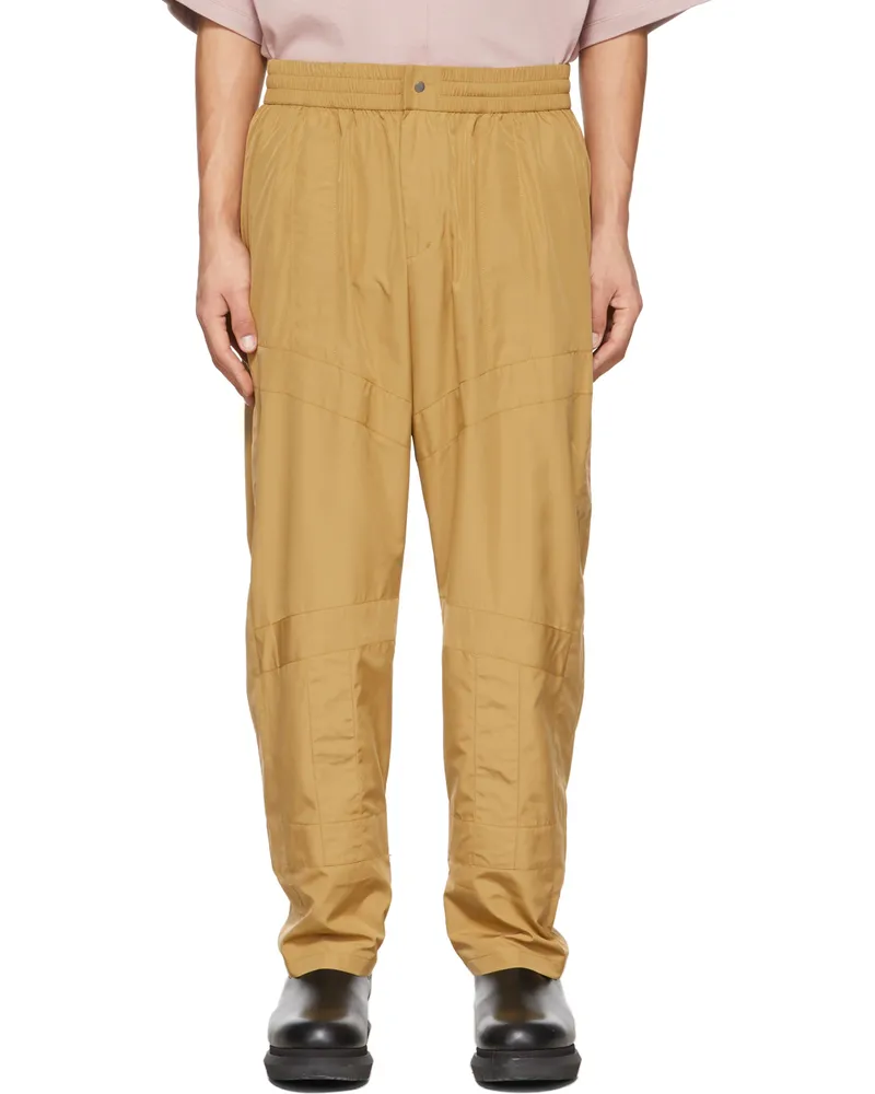 A. A. Spectrum Beige Alqama Trousers Sand