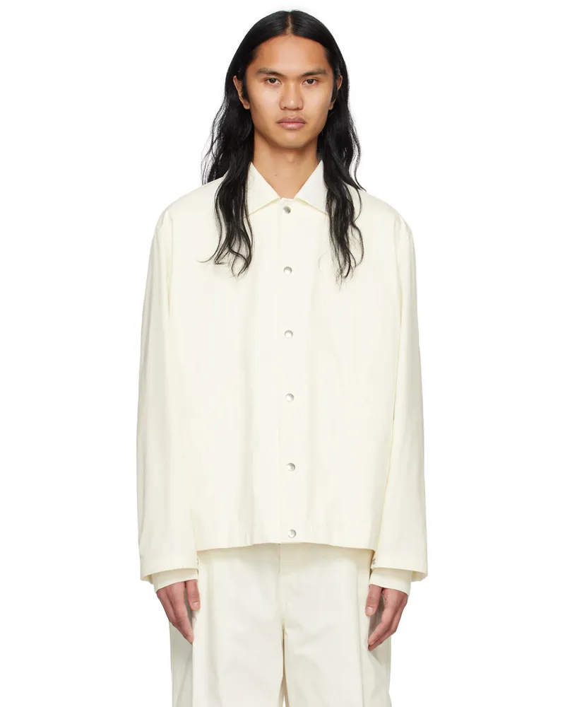 Jil Sander White Lightweight Jacket 103