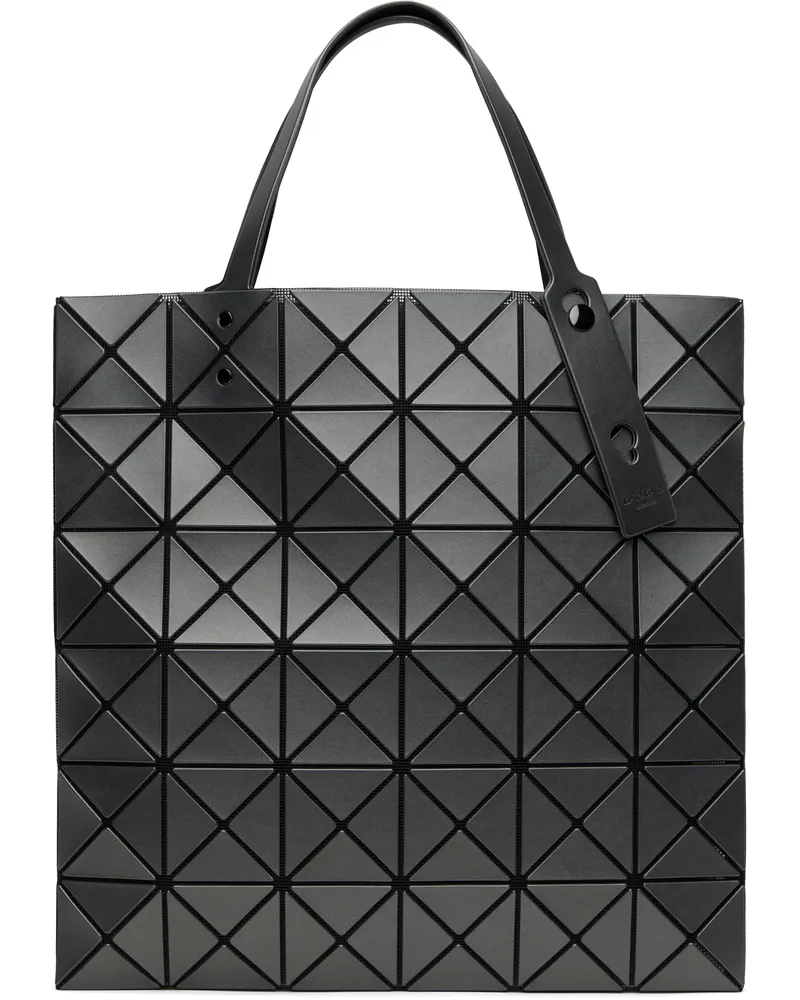 Issey Miyake Gray Lucent Metallic Tote 94