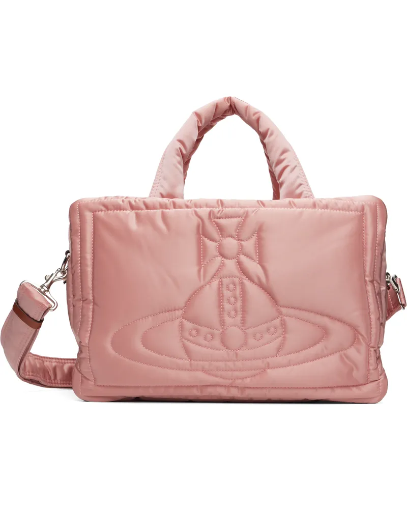 Vivienne Westwood Pink Margaret Medium Tote G403