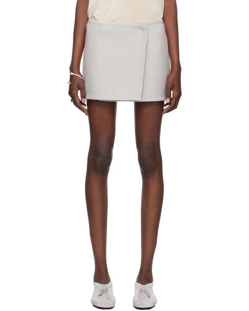 Rier Gray Walker Miniskirt Perle