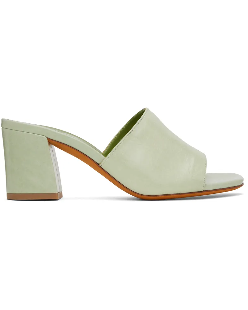 Maryam Nassir Zadeh Green Mar Mules 704