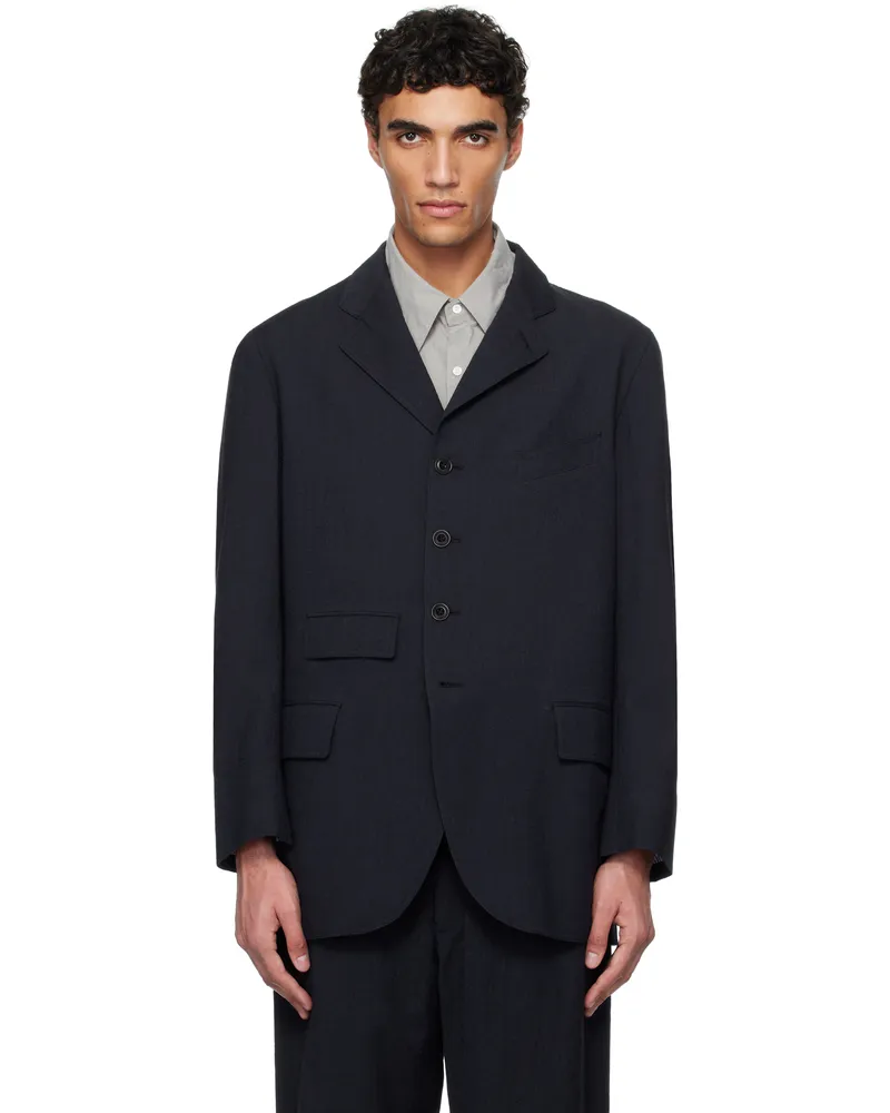 nanamica Navy Sack Blazer Navy