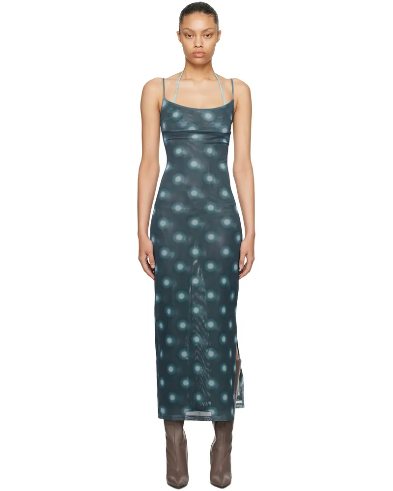 Miaou Blue Thais Maxi Dress Gradient