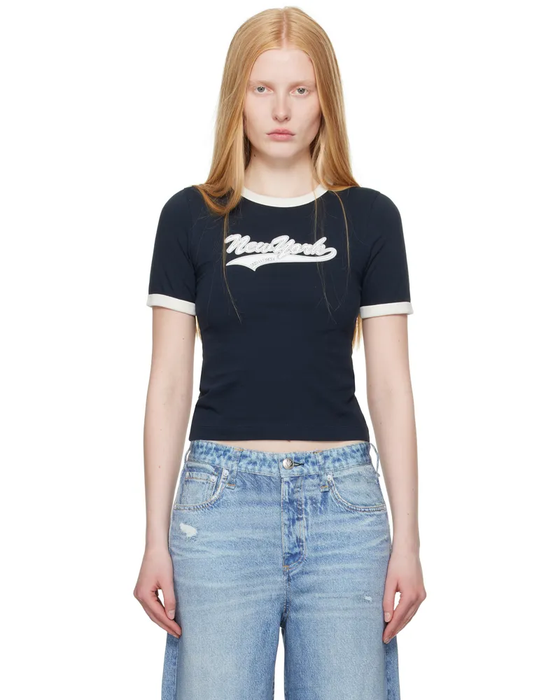 Rag & Bone Navy Mica Ringer T-shirt Sal