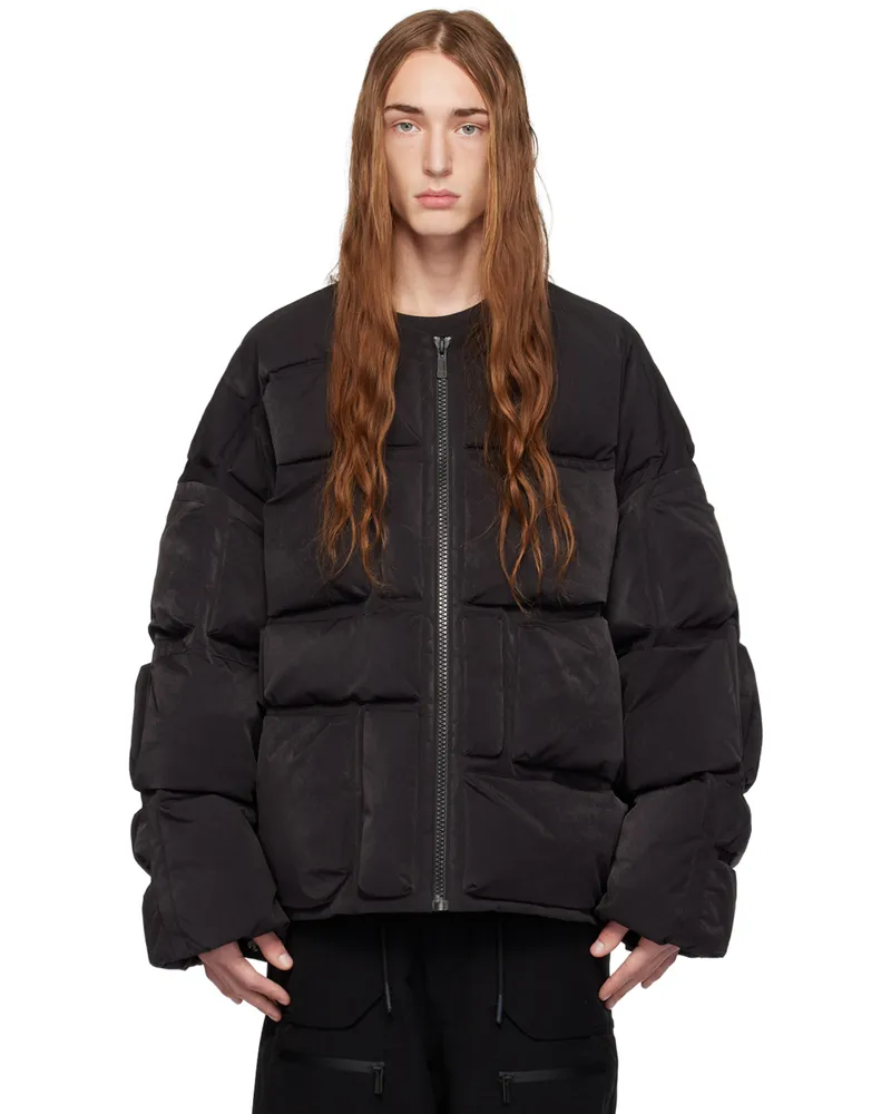 A. A. Spectrum Black Wadrian Down Jacket Black