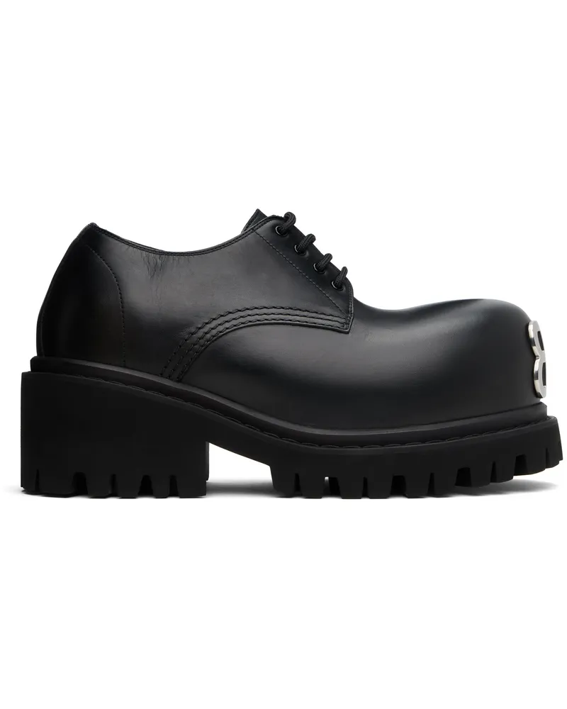 Balenciaga Black Stomper Derbys 1000