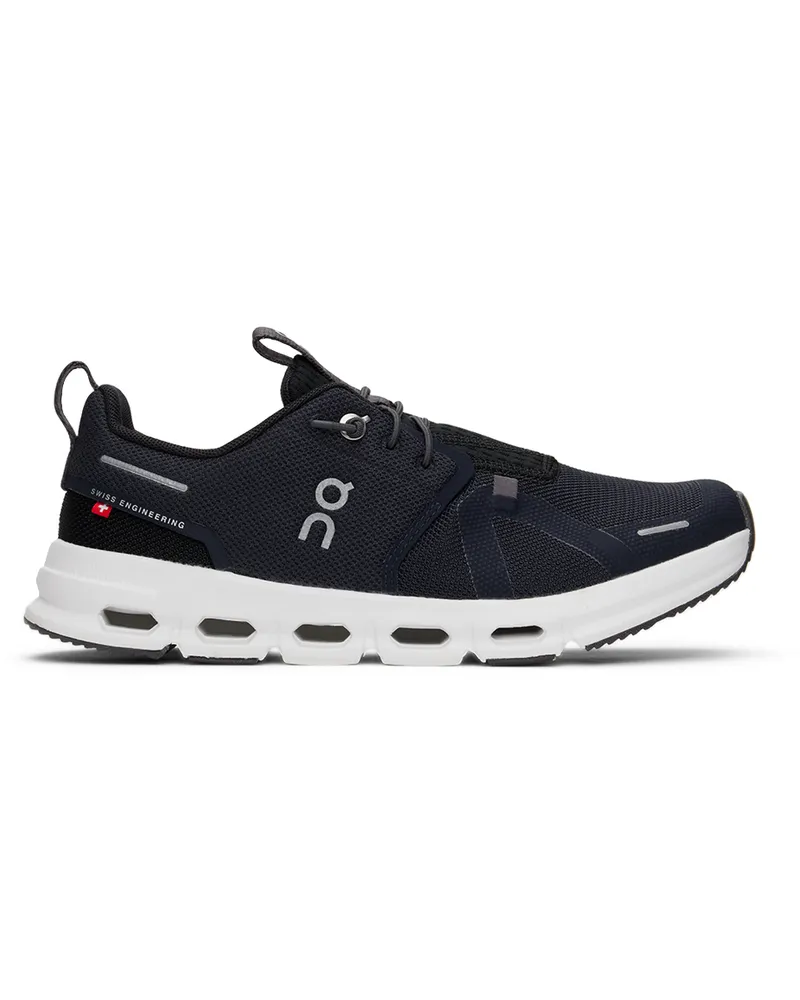 ON Kids Navy & Black Cloud Sky Big Kids Sneakers Midnight