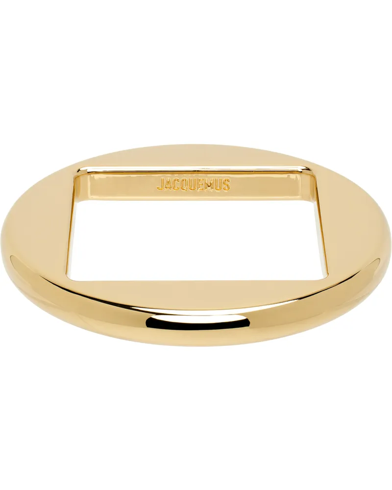 Jacquemus Gold 'Le bracelet rond' Bracelet 270
