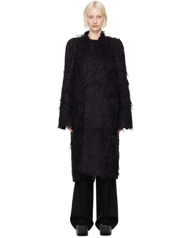Rick Owens Black Porterville Metro Coat 09