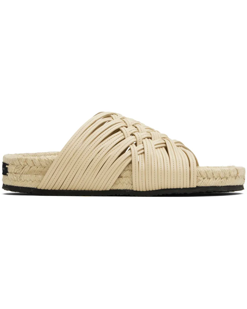 Stella McCartney Beige Gaia Alter Mat Sandals 9043