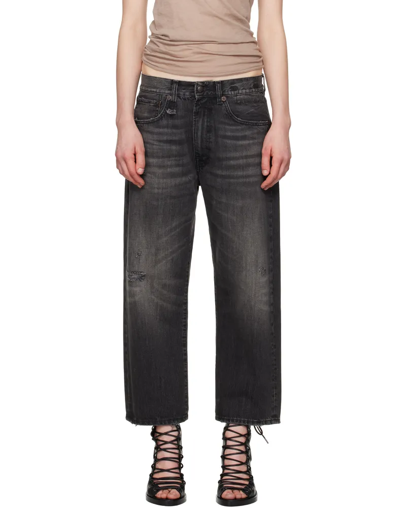 R13 Black X-Boyfriend Jeans Wilson