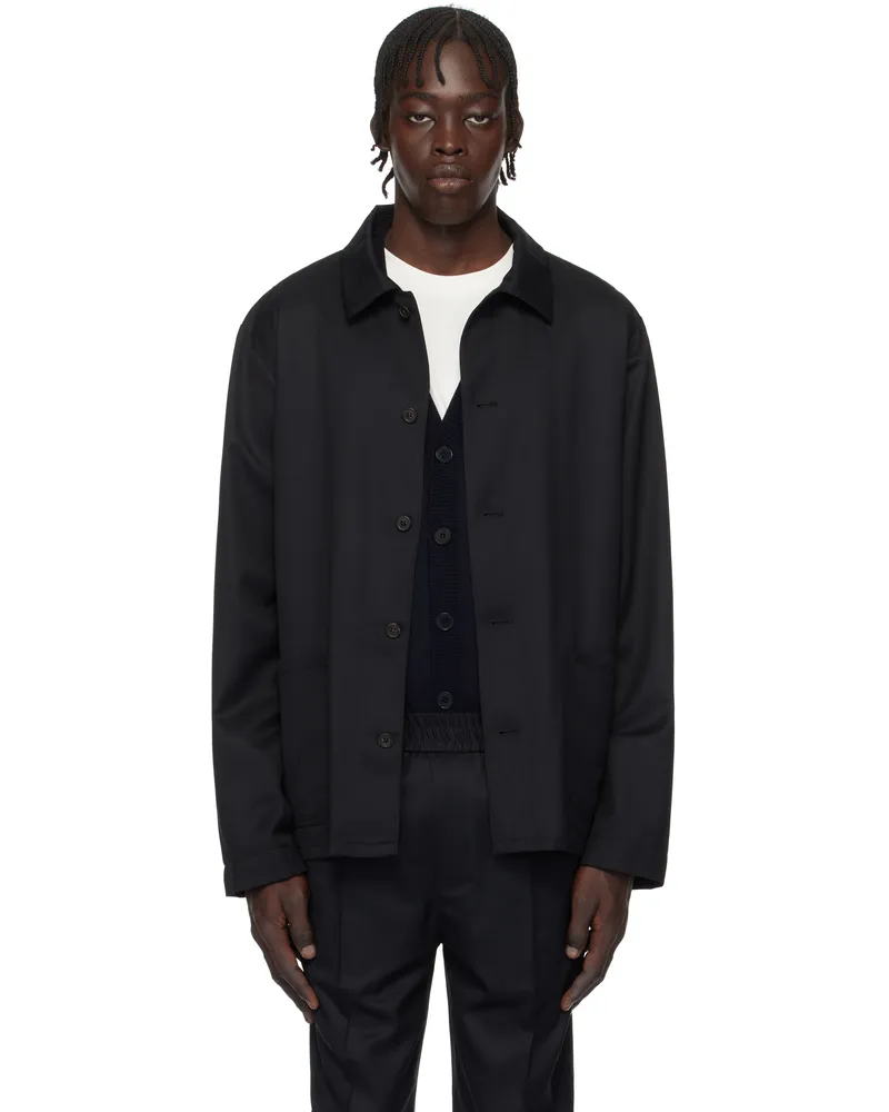 A.P.C. Black Kerlouan Jacket Lzz