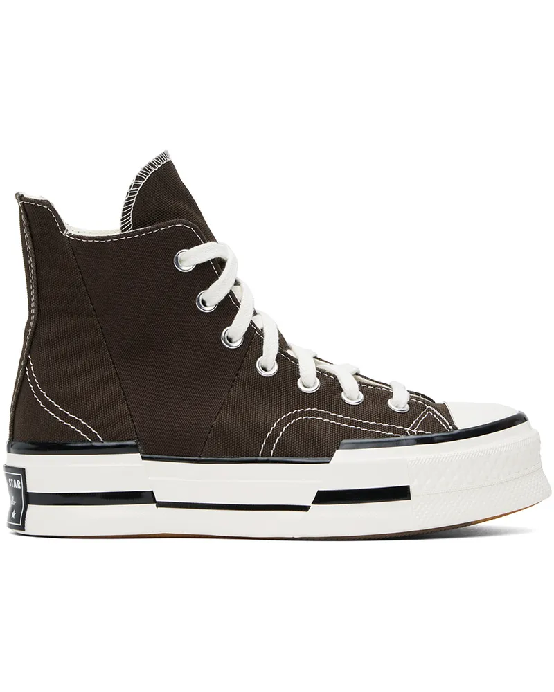 Converse Brown Chuck 70 Plus High Top Sneakers Fresh