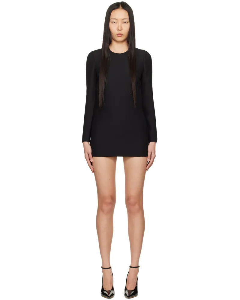 Valentino Garavani Black Open Back Jumpsuit 0no