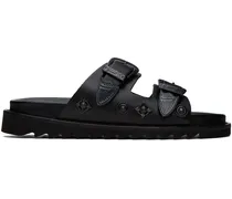 SSENSE Exclusive Black Buckle Sandals