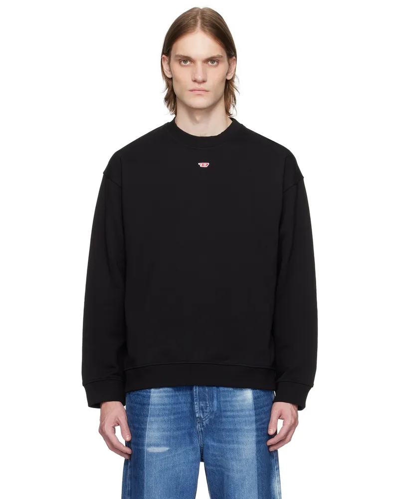 Diesel Black S-Boxt-Div Sweatshirt 9xx
