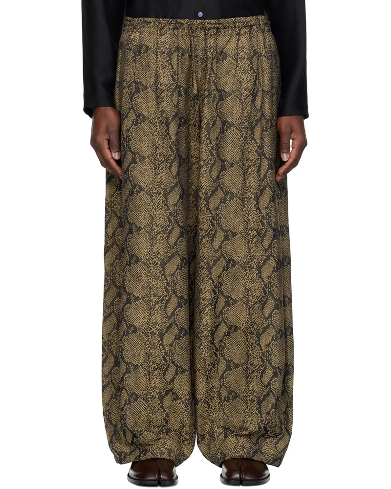 NEEDLES Brown H.D. Trousers A-brown