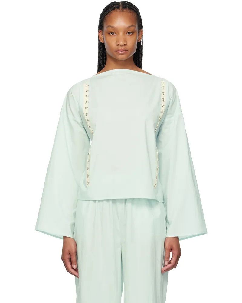 Baserange Blue Viag Blouse Kal