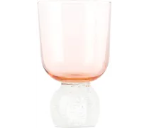 Pink Bubble Glass Tumbler