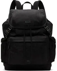 Versace Black Neo Nylon Jacquard Backpack 1b00e-black-rutheni