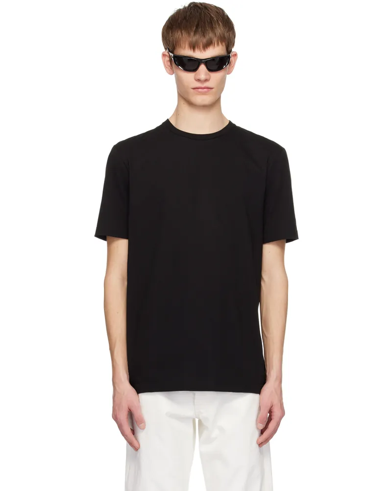 The Row Black Luke T-Shirt Blk