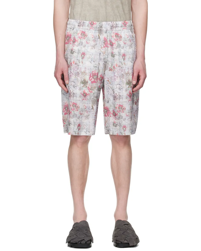 Diesel Blue & Pink P-Leys Shorts 89r