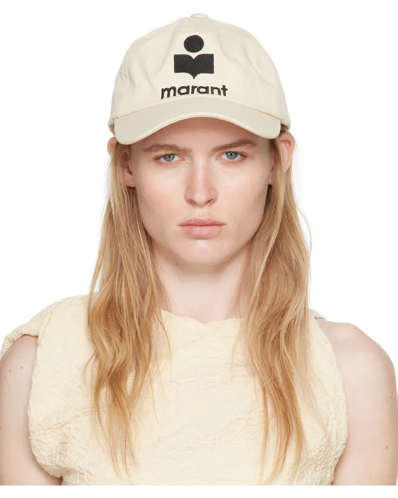 Isabel Marant Off-White Tyrony Cap Bkec