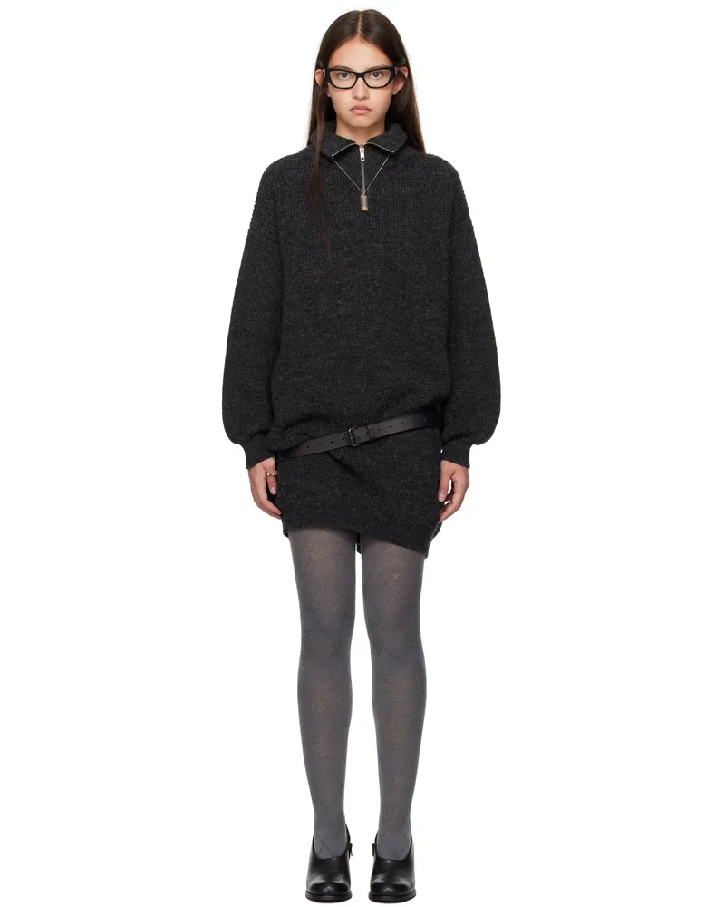 Magliano Gray Big Knitted Camion Sweater 19