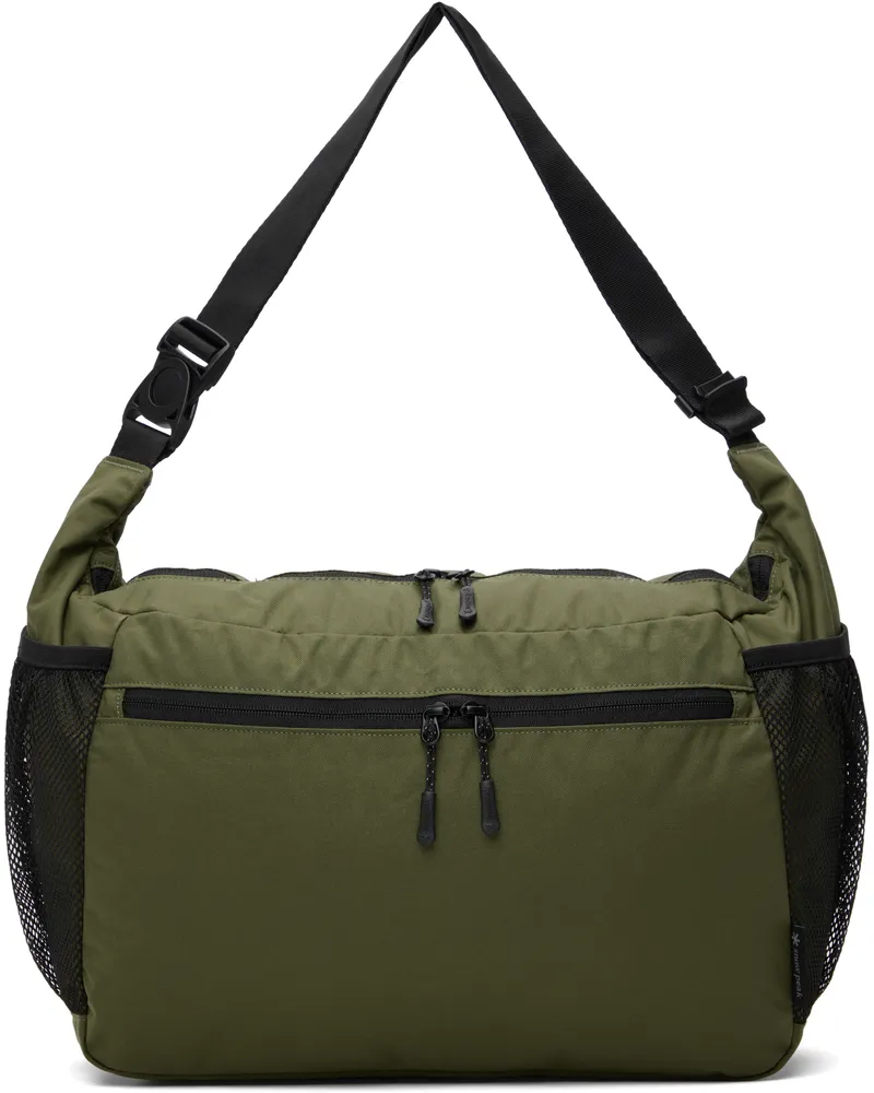 Snow Peak Green Everyday Use Middle Shoulder Bag Olive