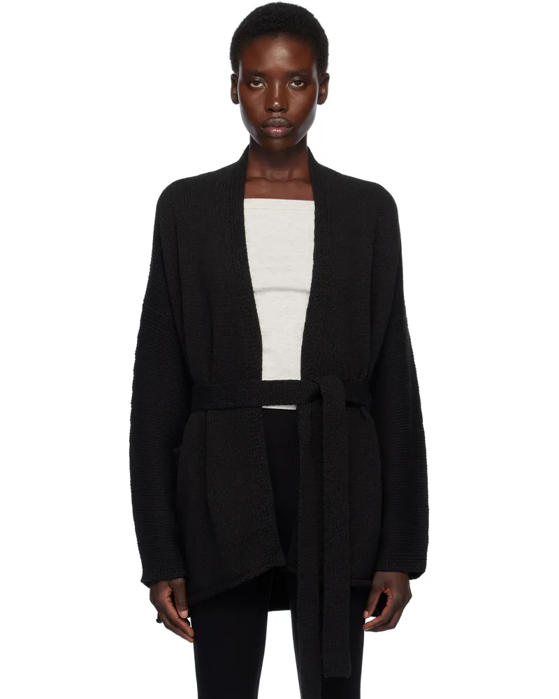 Lauren Manoogian Black Coto Cardigan Bm01